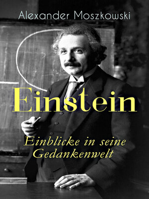 cover image of Einstein--Einblicke in seine Gedankenwelt